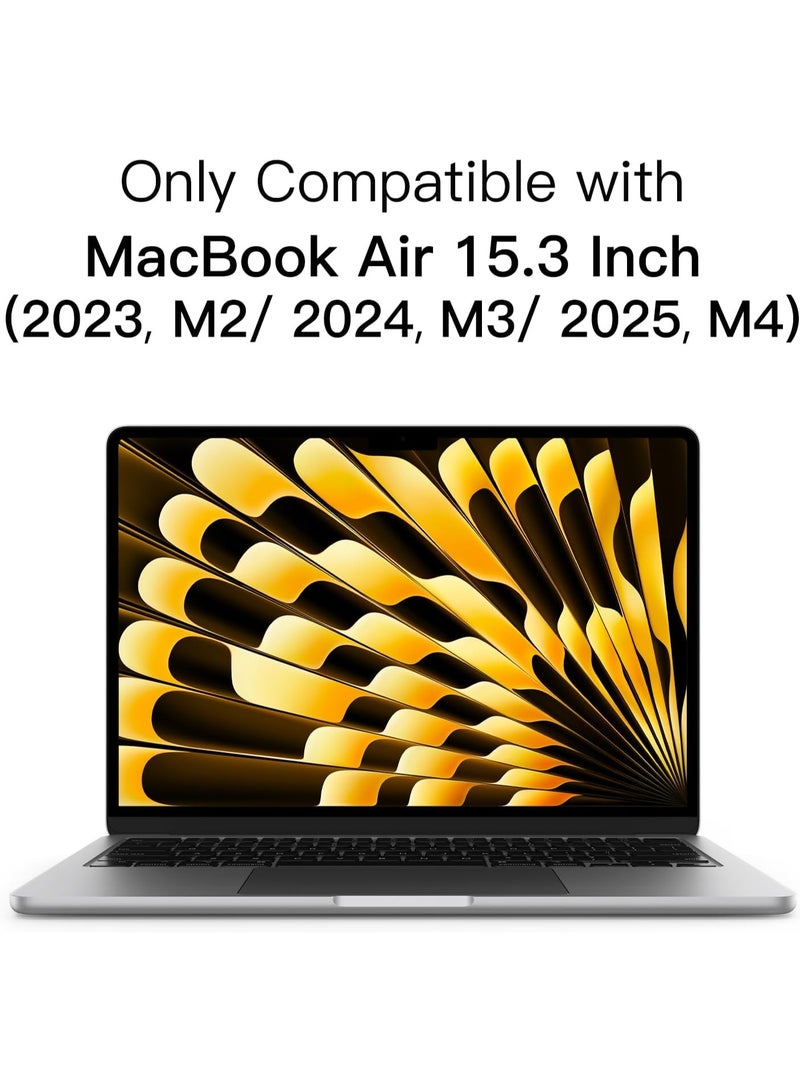 1Pack Anti Glare Screen Protector for New Apple 2026---2023 MacBook Air 15 inch (Model: A3448 A3241 A3114 A2941) Laptop with M5 M4 M3 M2 Chip 15.3 inch Laptop,Anti Fingerprint (Matte) Shield - Image 2